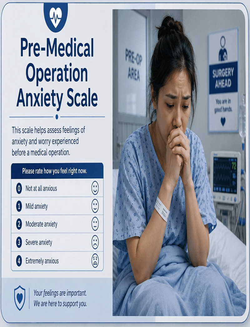 Pre-medical Operation Anxiety Scale
