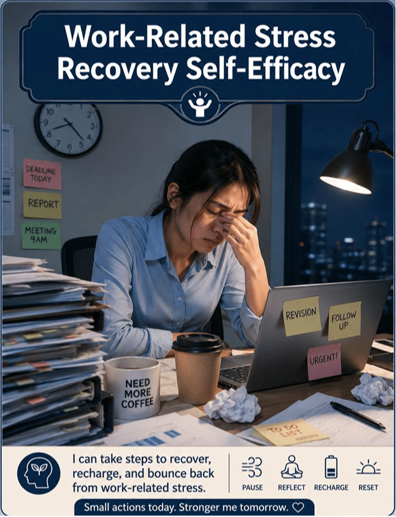 Work-related Stress Recovery Self-Efficacy Scale